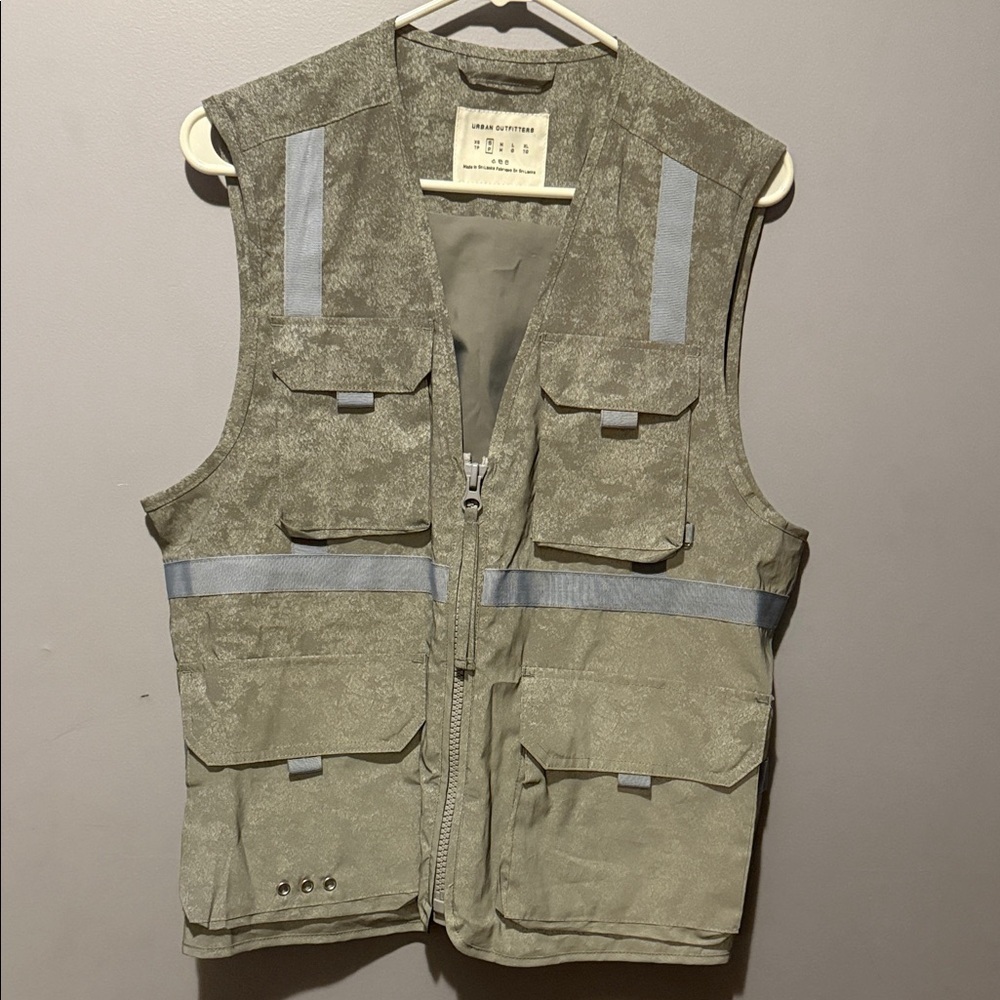 Urban Outfitters silver gray Vest SP